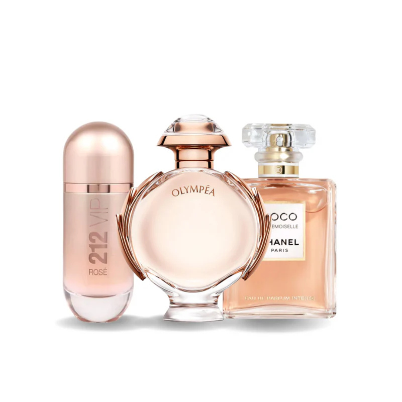 Set di 3 profumi | 212 VIP Rosé + Olympéa + Coco Mademoiselle