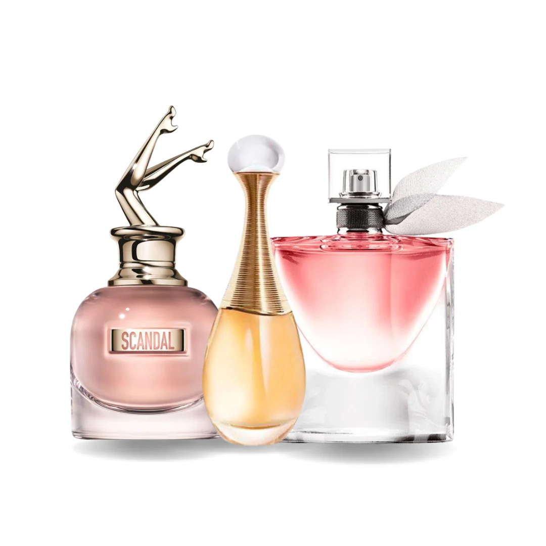 Set di 3 profumi | Scandal + J'adore + La Vie Est Belle