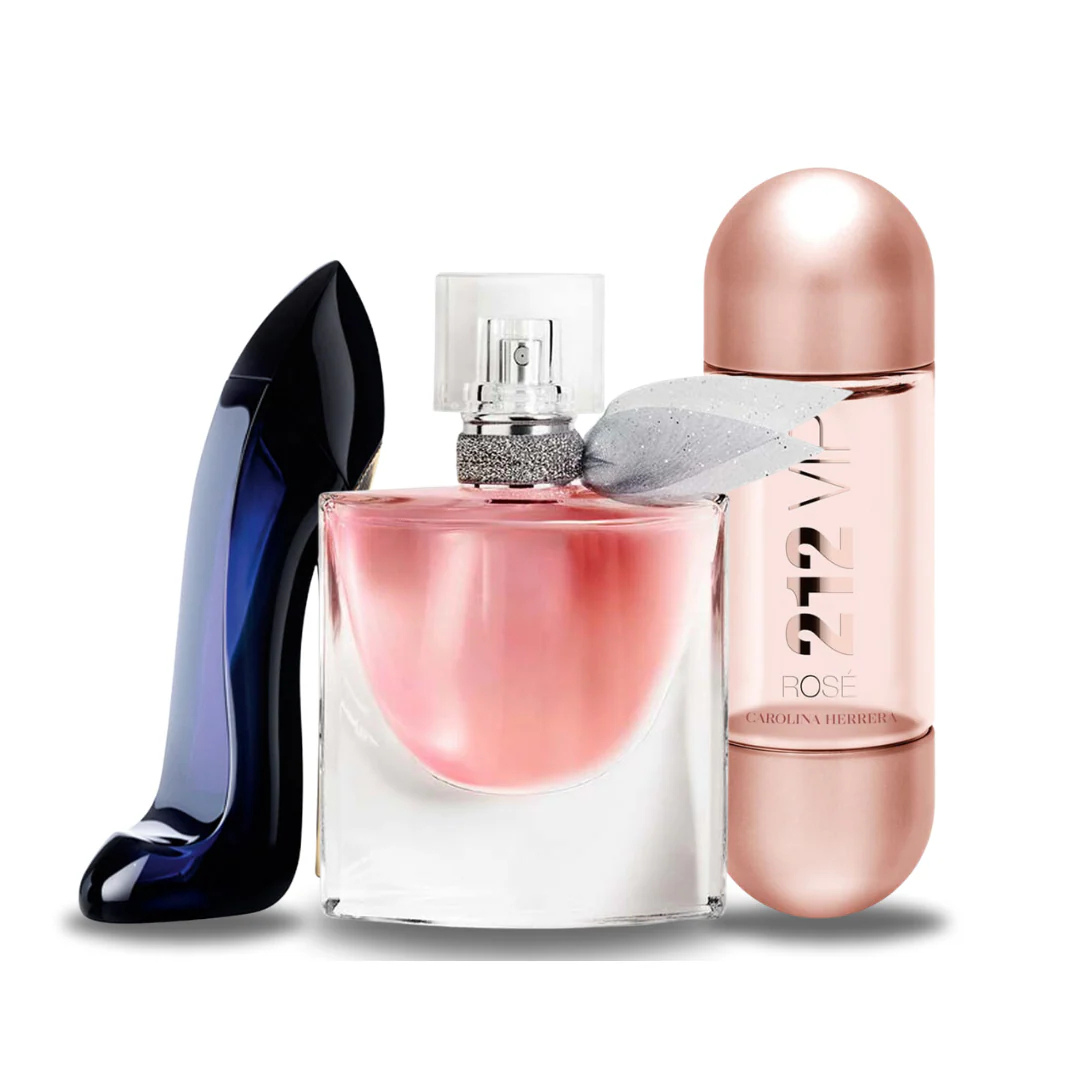 Set di 3 profumi  | Good Girl + La Vie Est Belle + 212 VIP Rosé